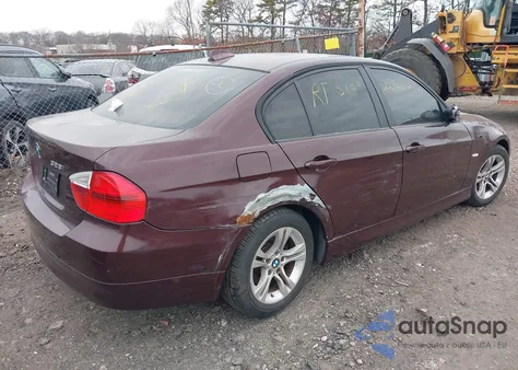 2008 BMW 328I z USA, uszkodzony, nr VIN WBAVA33578P142258